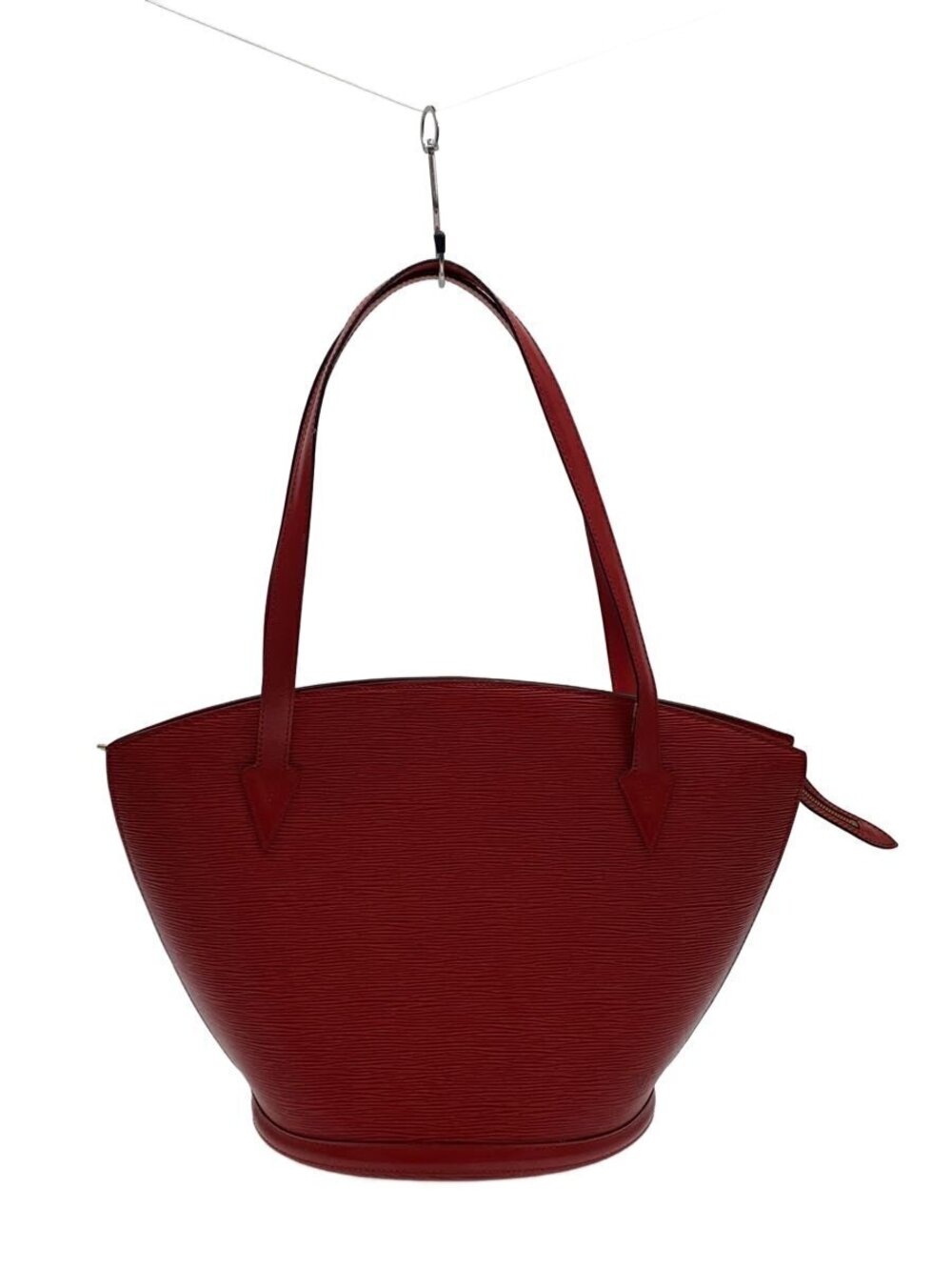 LOUIS VUITTON Shoulder Bag Saint Jacques Shopping RED